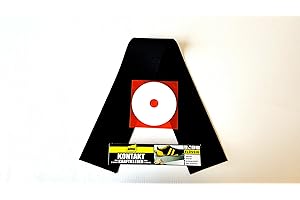 DR. CABRIO Für Mini Cooper Cabrio Verdeck Reparatur Set Repair Kit aus original Cabriolet Verdeckstoff für Risse, Schnitte, Löcher, Abschürfungen usw(komplett inkl. Flicken,Kleber,EBA,CD) für Stoffverdecke