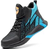 JUDBF Botas de Seguridad para Hombre Mujer Comodas Zapatillas de Seguridad  Punta de Acero Calzado de Seguridad Trabajo : Amazon.es: Zapatos y  complementos