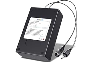 POPOSOAP 2600mAh Battery Backup for Solar Fountain Pump, 14.8V-16.8V Battery Backup Solar Water Pump for 25W/30W/35W/45W Solar Water Fountain Pump Kit