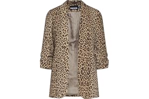 PIECES Damen Pcbosella 3/4 Printed Blazer Noos Blazer (1er Pack)