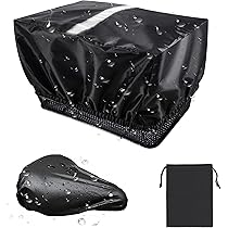 Copertura Antipioggia Per Cestino Bici - Impermeabile E Regolabile - Foto 6