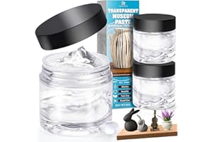 DECORROM Museum Gel, 170g de colle Museum Glue Putty Wax amovible, transparente, réutilisable, excellente adhérence, pour surface sèche et lisse, en métal, céramique, verre, plastique, chocs et chutes