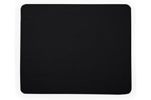 IMPOCOWEB Tappetino per mouse antiscivolo in silicone (2 pezzi) - nero