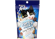 Purina Felix Party Mix Dairy Cat Treats 60g, Pack of 1