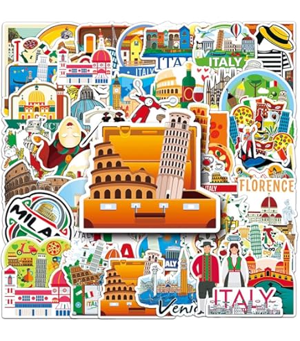 Foglio Adesivi A5 Vinile - Montana Landmarks USA: Bandiera, Mappa, Skyline Per Valigie E Scrapbooking