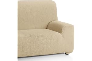 Martina Home 3-sits sofföverdrag i stretch, tyg, mink, 3 plazas (170 a 220 cm)