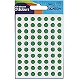 Avery Hand writable, Easy to use, Dot Stickers, Personal Sable, 8mm, Green, 70 Stickers per Sheet, 560 Stickers per Pack (32-302)