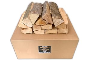 PINI Leña de haya lista para horno, 20 kg, aprox. 25 cm, para chimenea, barbacoa, horno de pizza, ahumador