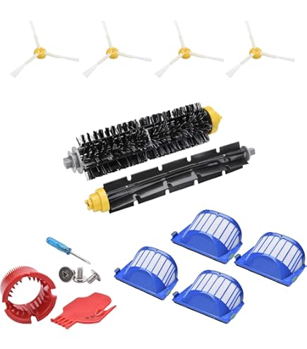 Kit Ricambi Per Roomba Serie 500 - 10 Pezzi: Spazzole, Filtri E Accessori Per IRobot