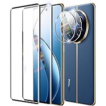 MaEiol 2 Pezzi Privacy Pellicola Protettiva Custodia Silicone Per Realme 12 Pro/Realme 12 Pro Plus 5G, Morbido Antigraffio Anticollisione Cover,Vetro Temperato Pellicola Per Realme 12 Pro/12 Pro 5G
