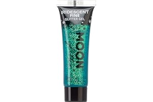 Moon Glitter - Gel glitter fine iridescente - 12ml - Verde - Pittura Viso Glitter