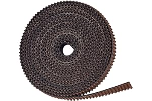 ZALEONLINE GT2 Timing Belt 6mm Width 2mm Pitch Glass Fibre Pull Strin Wear-resistant Rubber Tooth Surface for 3D Printers Prusa i3 Anet A8 A6 Anycubic i3 Mega Creality Ender 3/5-2M