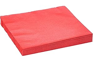 amscan Red 2ply Luncheon Napkins Party Pack 33cm-20 Pcs 33 cm 2-ply servilletas de Papel, Apple Rojo, Paper, Paquete de 20