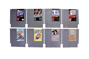 PALADONE Posavasos Retro NES Nintendo - Set de 8 Posavasos Oficiales con Juegos Clásicos, Regalo para Gamers