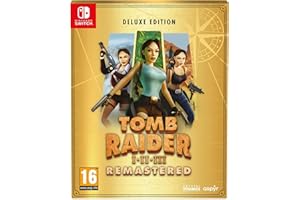 ASPYR Tomb Raider 1-3 Remastered Starring Lara Croft Deluxe Edition - Switch