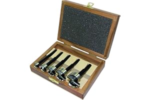 FISCH Punta Black Shark Pro Forstner Volumen de suministro: 5 uds. Casete con Ø 15-20-25-30-35 mm.