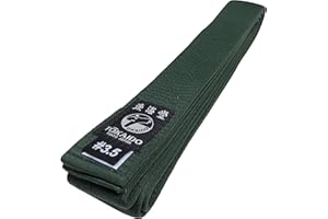 Tokaido Karategürtel grün | Grüngurt Karate Gürtel aus Baumwolle | Verschiedene Längen
