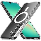 Rongep Samsung Galaxy A26 i&ccedil;in Şeffaf Kılıf Mag-Clear G&uuml;&ccedil;l&uuml; Manyetikli [MagSafe ile Uyumlu] A26 Koruyucu Sararmaya Dayanıklı 