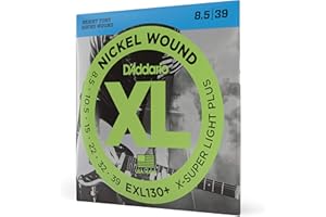 D'Addario Exl130+ Struny do Gitary, Srebrny, XL