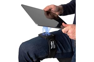 Dream Pilot Kneeboard per iPad, iPad mini, iPhone, qualsiasi smartphone Android, qualsiasi tablet, soluzione universale - sottile, stabile, design certificato MIL-STD 810G