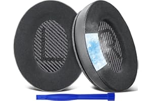 SoloWIT chłodząco-żelowych wymienne poduszki nausznik do Bose QuietComfort 35 (QC35) and Quiet Comfort 35 II (QC35 II) Over-Ear Słuchawki, z pianką izolacyjną szumu