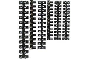 COGEX Expert Line 484331 Barrette connexion 6 pièces 12 plot, Noir