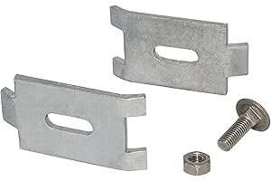 ZAUNDIREKT Gittermatten Längs Verbinder, Verzinkt