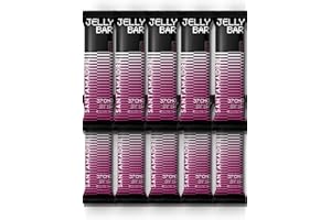 SANTA MADRE | Barra Gominola Energética | Pack 10 unidades | Sabor: Strawberry | Tamaño 10x45g | Activar organismo | Alimento deportivo (Strawberry)