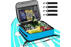CYUREAY Borsa termica per paddleboard, borsa termica impermeabile surf sup top isolata, a prova di perdite, per 10 lattine, borsa accessori per paddleboard SUP e kayak