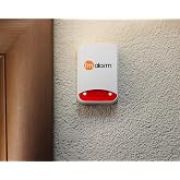 I'msmart Caydırıcı Sahte Alarm Sireni | İ&ccedil; ve Dış Mekan Uyumlu | Ger&ccedil;ek&ccedil;i G&ouml;r&uuml;n&uuml;ml&uuml; G&uuml;venlik Sireni