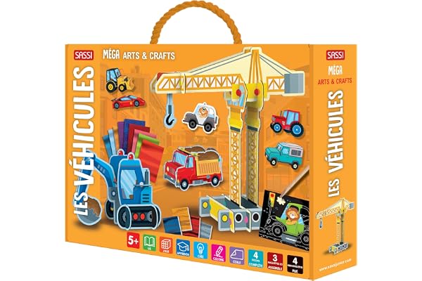 Méga box arts & crafts - Les véhicules