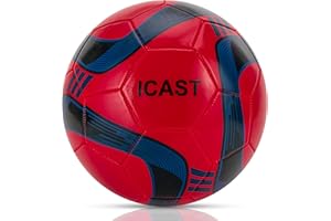 ICAST Lightweight Football Ball for Kids | Size 5 Football 270 Gr. Ideal for Indoor/Outdoor Game, Exciting Gift for Your Superstar