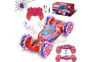 Dreamlandia Voiture Télécommandée Spider, Jouet 3-12 Ans, Drift Tout Terrain, Cadeau Garçon Fille, Téléguidé