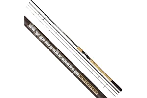 Browning Premium - Canna da pesca Hyperdroe con sistema di Feeder, 3,00 m, colore: Nero