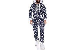 Crazy Age Jumpsuit Strampler Ganzkörperanzug Overall Sternen Kuschelig Warm