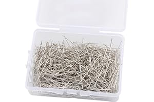 Vanyibro 1000 Pieces Sewing Pins,Fine Satin Head Pins for Dressmaking, Jewelry, and Craft Projects