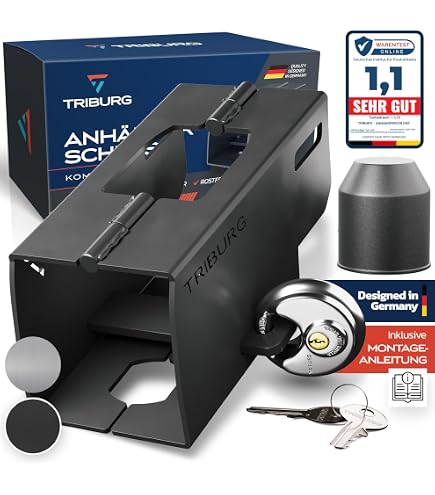 Anhängerschloss, Kompatibel Mit 50,6 Mm Und 58,7 M Produktbild-Vorschau 8