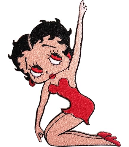 Großer Betty Boop & Marilyn Monroe Patch – Gestickt, Zum Aufbügeln Oder Nähen