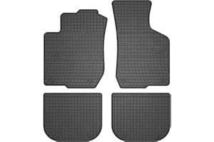 M MOTOS Alfombrillas de Goma para Audi A3 8L 1996-2003 Mejora tu Comodidad de Viaje con la Alfombrilla Antideslizante para Coche- Alfombrillas de Coche para Varias Estaciones