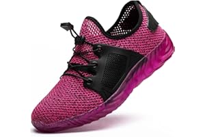 Micoklinlin Arbeitsschuhe Damen Sommer Sicherheitsschuhe Leicht Stahlkappe Turnschuhe Stahlkappenschuhe Safety Shoes