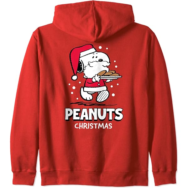 Peanuts Snoopy Woodstock Snowfall Sweatshirt - Pull Oversize Snoopy Officiel
