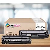 tonermax Hp Compatible CE285A Laserjet Pro P1102 Equivalent Toner / 2 Pack