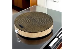 METTMANN ELECTRONICS Plaque induction Ronde 2000W effet bois