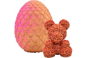 MPQDFG 3D Gedruckte Bär, 3D-gedruckte Bewegliche Gelenke, 3D Gedruckte Bär Ausziehbar, Zappelspielzeug Für Erwachsene, Schreibtischspielzeug Für Führungskräfte, Home-Office-Halloween