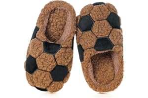 Gaatpot Zapatillas de Estar por Casa para Niñas Pantuflas Invierno Niños Calentitas Slippers Interior Suaves y Comodas Diseño Esférico 22-39EU