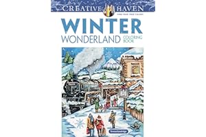 Winter Wonderland Coloring Book (Adult Coloring Books: Seasons)