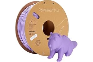Polymaker 70852 PolyTerra PLA Filament PLA Faible teneur en Plastique 1.75 mm 1000 g Lilas (Mat) 1 pc(s)