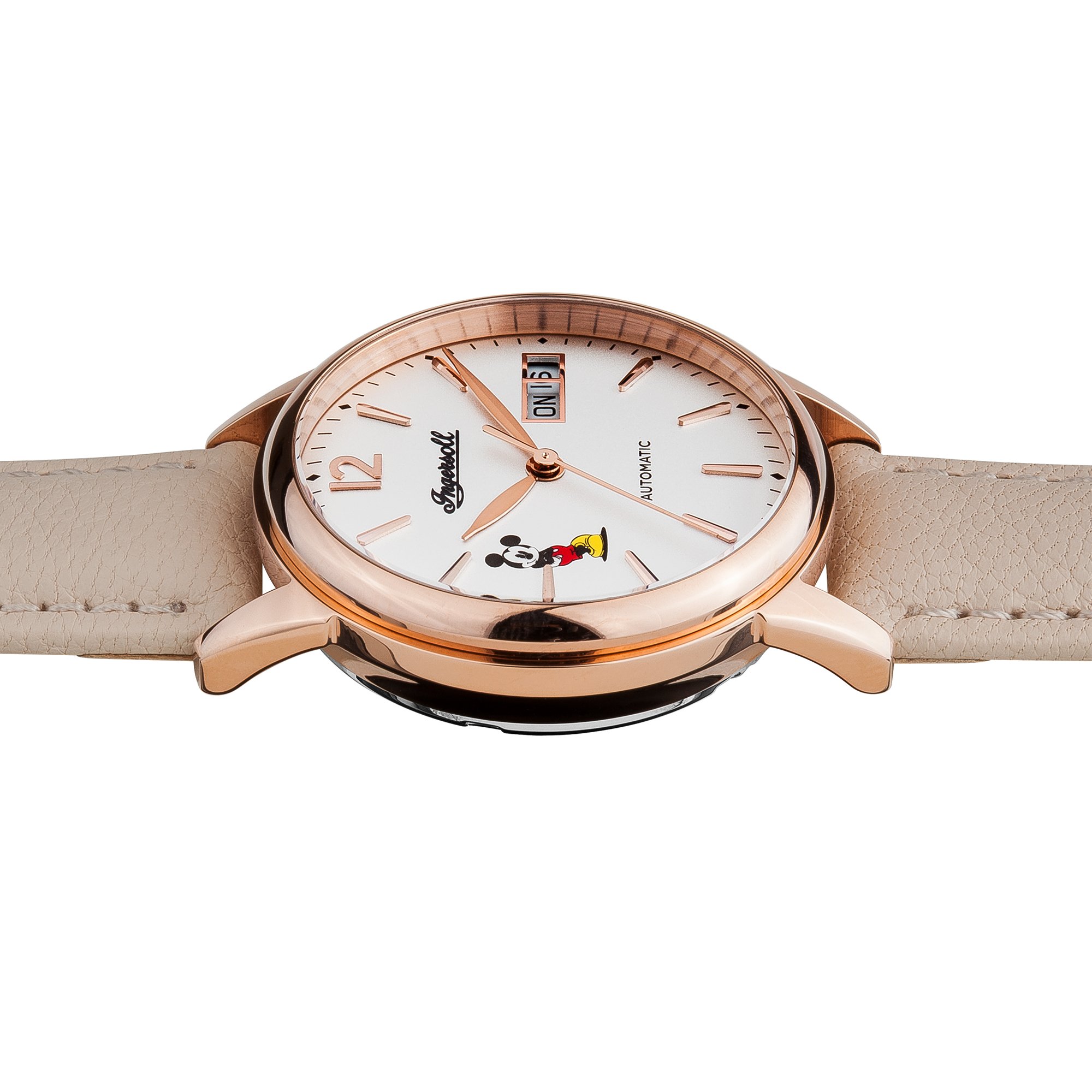 Ingersoll Damen Datum klassisch Automatik Uhr mit Leder Armband ID01102 – Bild 5