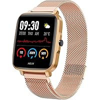 Helix SMART 2.0 smartwatch from Timex Group, Made in India, with Body Temperature, Large 1.55" full touch display, IP68…