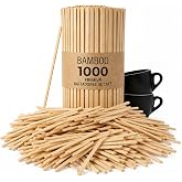 GASTROTOMI Coffee Stirrer Pack of 1,000 Wooden Sticks, 14 cm | Wooden Sticks 14 cm, Sturdy for Hot Drinks in Bars, Offices an